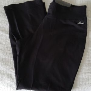 Spalding yoga pants so 1X